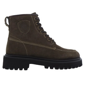 Blauer Enkelboots Taupe