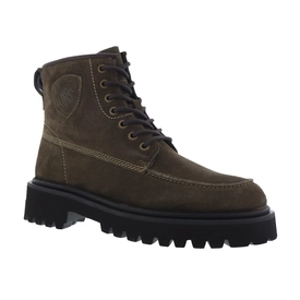 Blauer Enkelboots Taupe