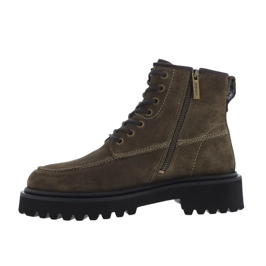 Blauer Enkelboots Taupe
