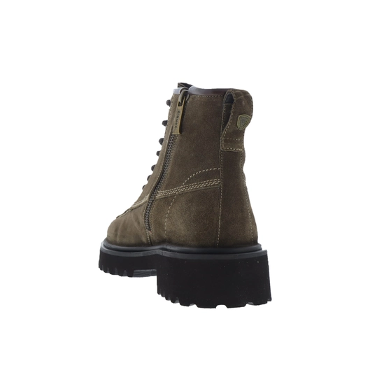Blauer Enkelboots Taupe
