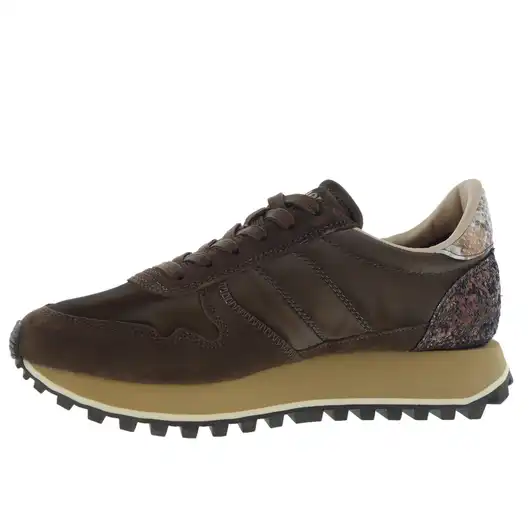 Blauer Sneakers Bruin