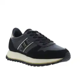 Blauer Sneakers Zwart