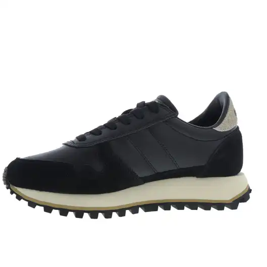 Blauer Sneakers Zwart