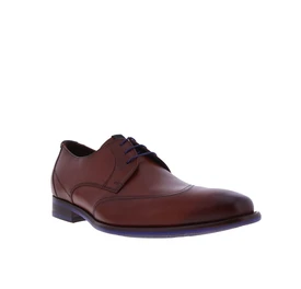 Floris van Bommel Veterschoenen Cognac