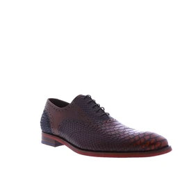 Floris van Bommel Veterschoenen Cognac