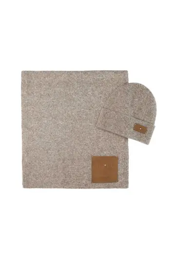 Liu Jo Sjaals en mutsen Beige