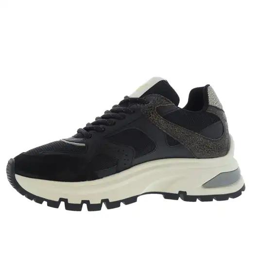 Via Vai Sneakers Zwart