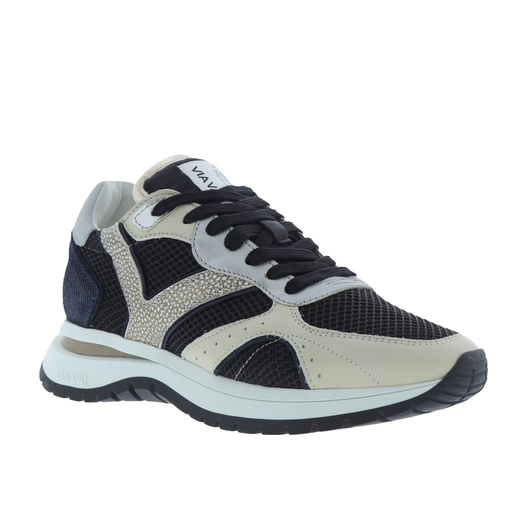Via Vai Sneakers Zwart