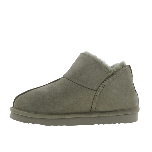 Warmbat Damespantoffels Taupe