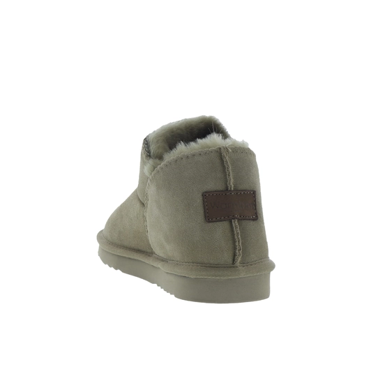 Warmbat Damespantoffels Taupe